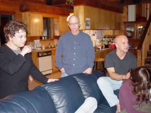 Len, George and Sam Leatherwood