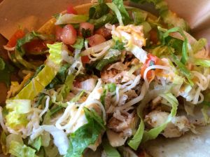 chicken taco