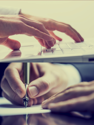 Handwriting versus Typing on a Keyboard – 20 Minutes a Day