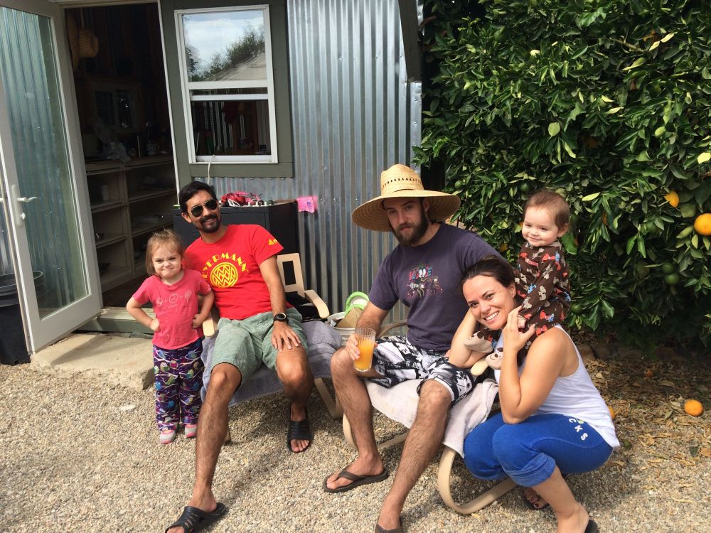 ron, liz, kevin, nico and luna