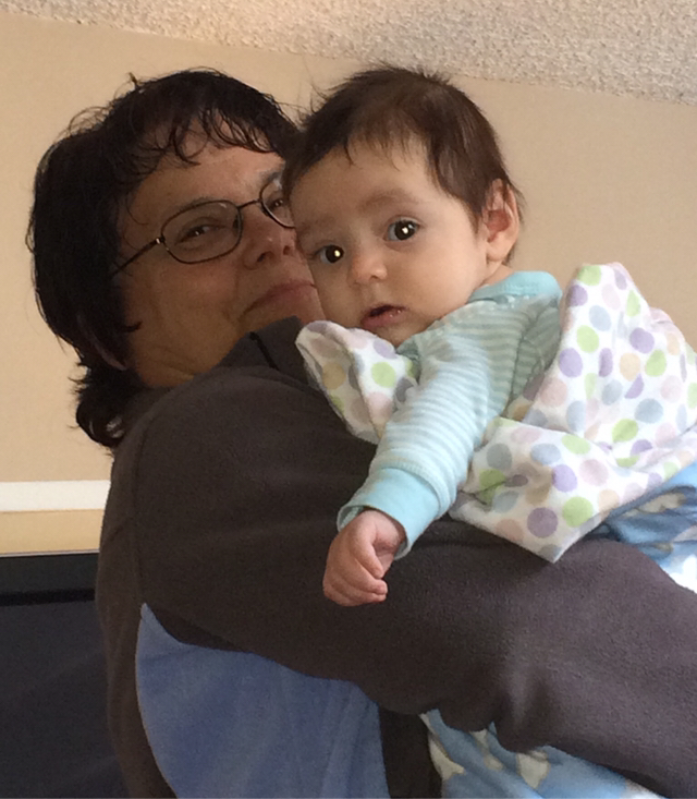 Baby Nico and Grandma